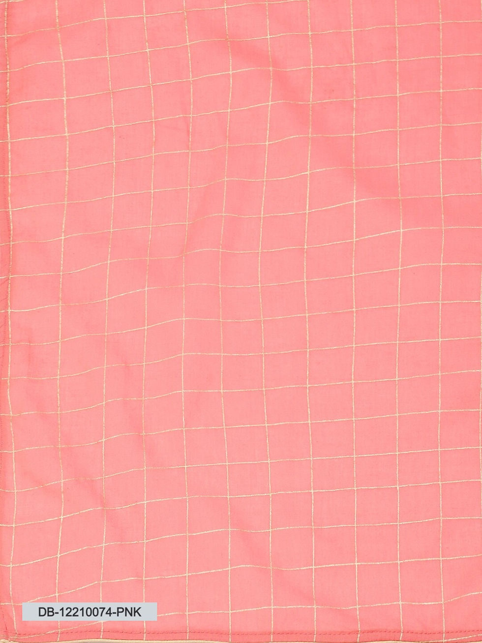 Thumbnail: Pink Printed Kurta Set With Gold Detailing And Dupatta