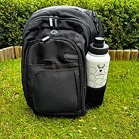 The Langford Bucket List Water Bottle in Rucksack