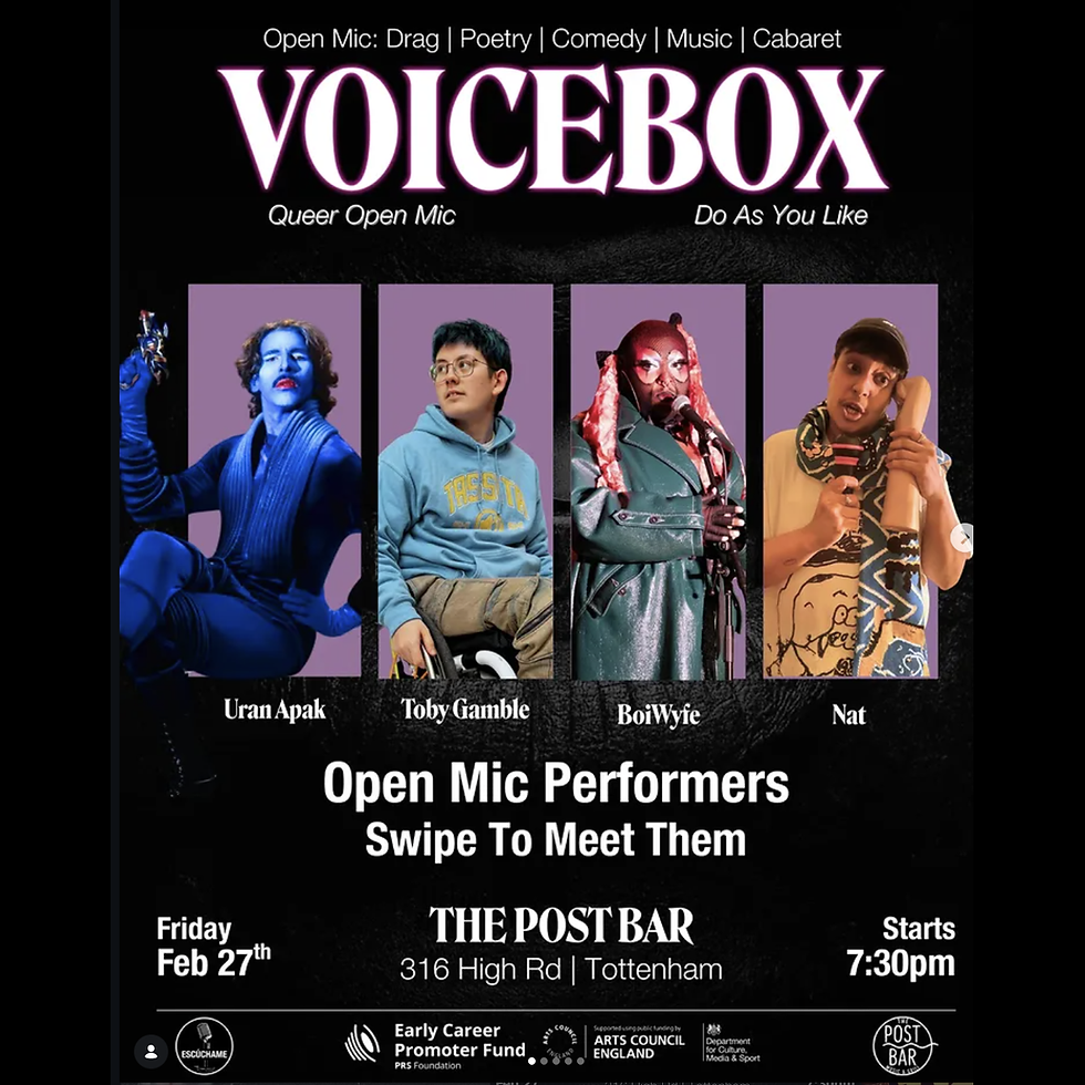 Voice Box Open Mic