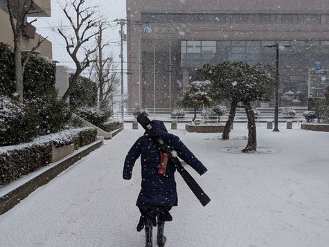 雪ニモ負ケズ、選挙ニモ負ケズ、、