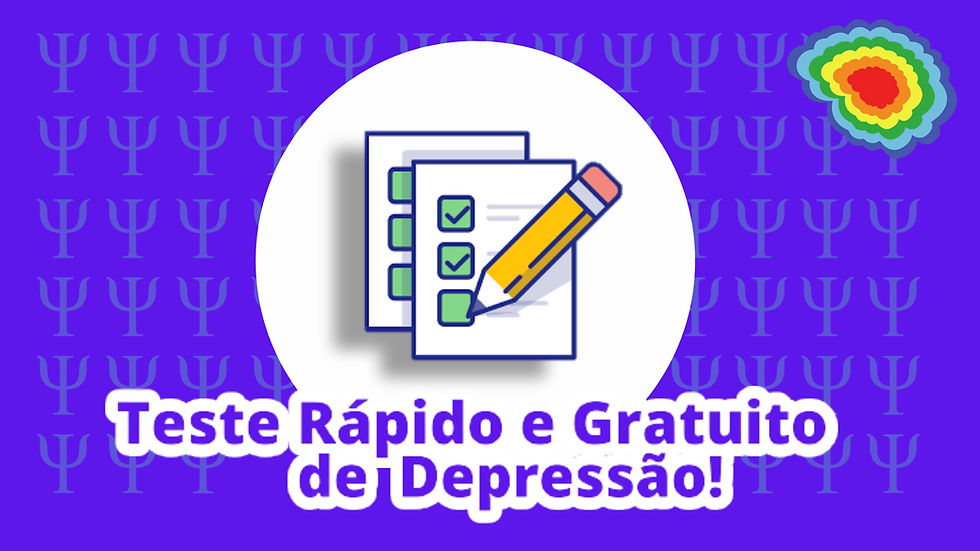 Faça agora mesmo o seu teste online de depressão (PHQ-9)