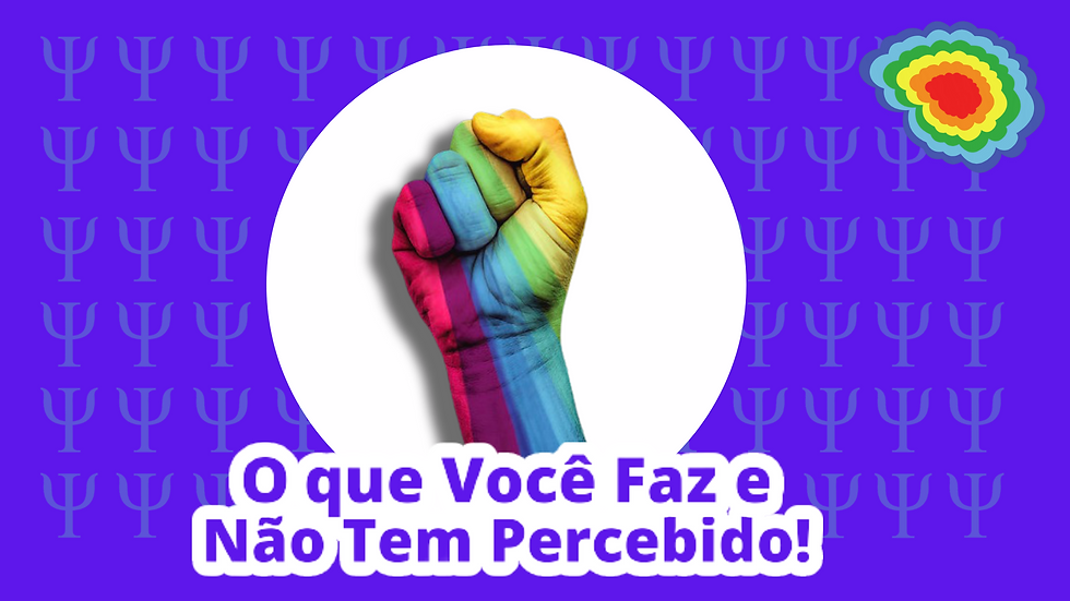 7 Sinais de LGBTfobia Internalizada