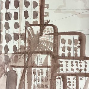 Summer (Street) 2026
Ink on paper
11  x 9 inches