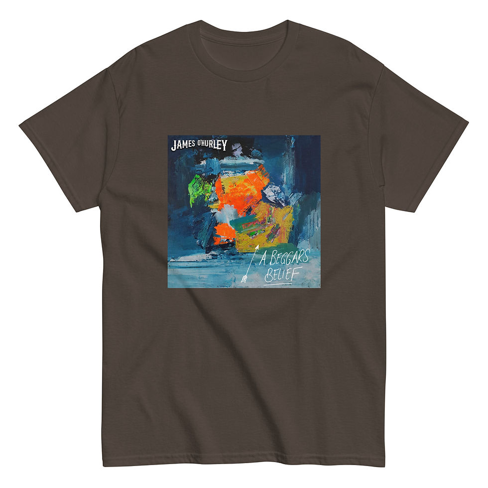 Thumbnail: James O'Hurley: A Beggars Belief Cover - Unisex classic tee