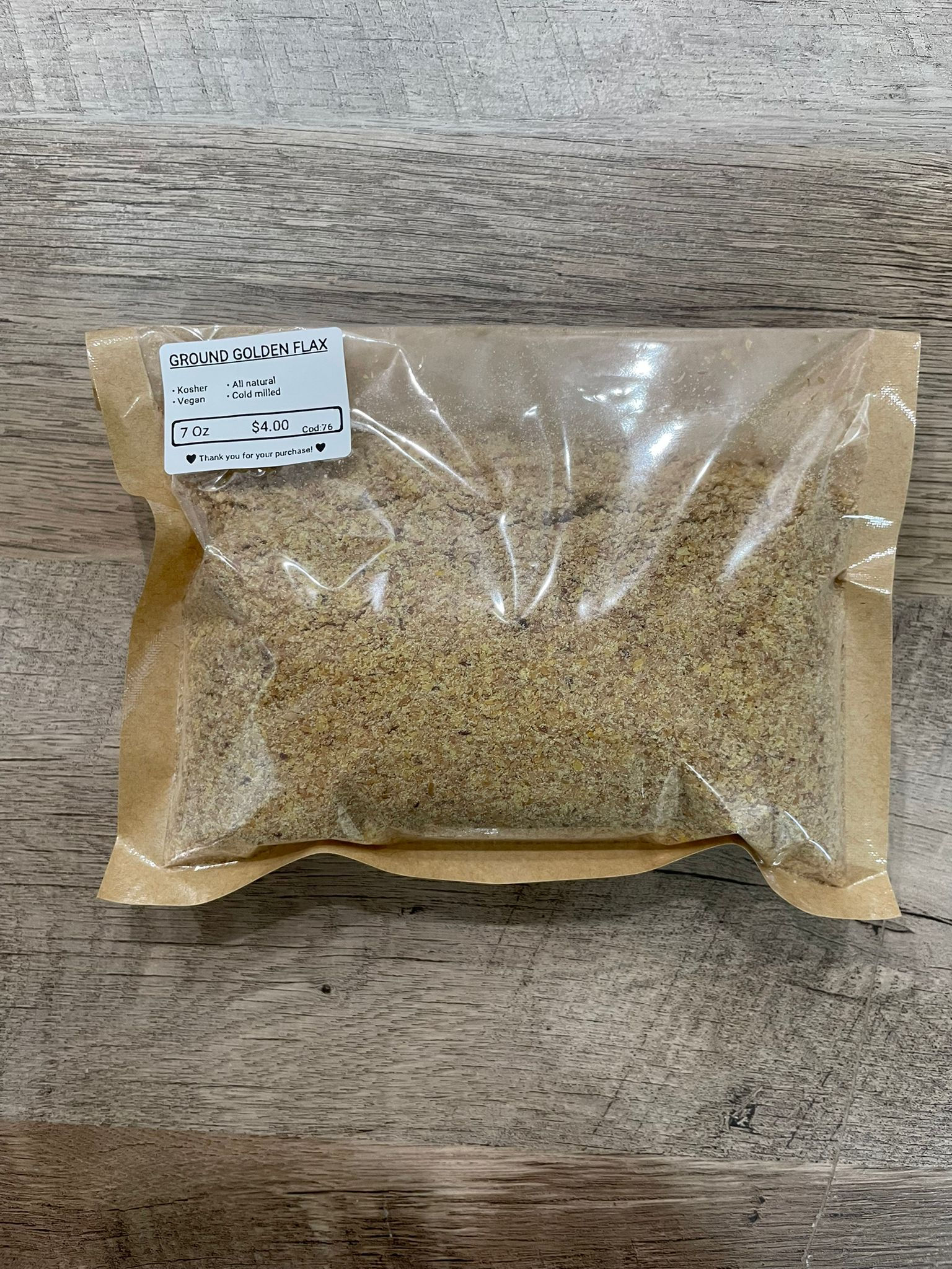 GROUND GOLDEN FLAX