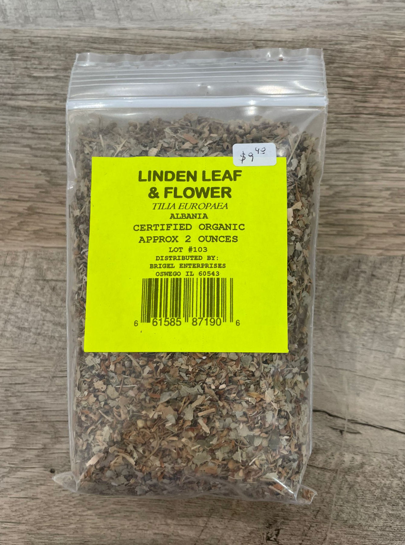 LINDEN LEAF & FLOWER