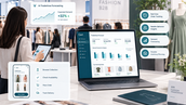 AI-powered tradeshow forecasting dashboard helping fashion brands predict demand, manage orders, and plan inventory