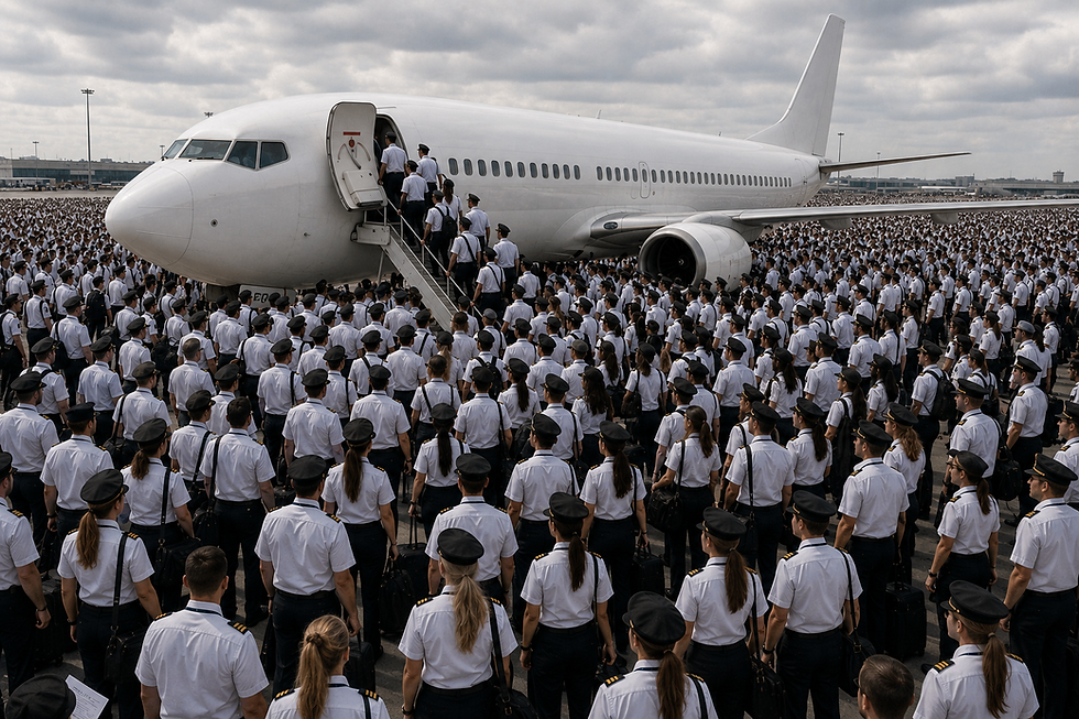¿FALTA DE PILOTOS O MUCHAS VIDAS ROTAS? LAS HISTORIAS QUE ME CONTÁRON MÁS DE 100 PILOTOS DE DIFERENTES ESCUELAS DE VUELO.