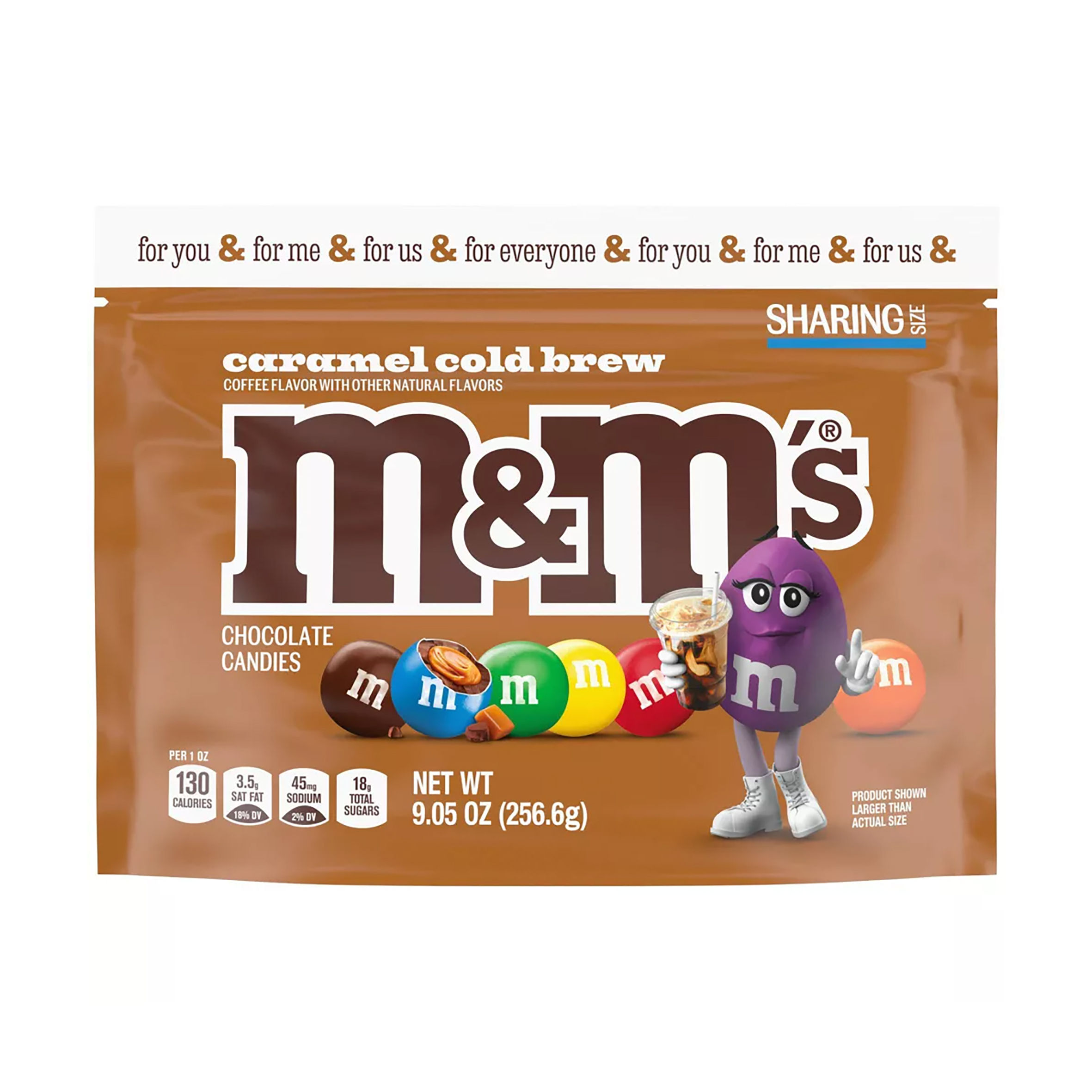 Caramel Cold Brew M&Ms Sharing Bag
