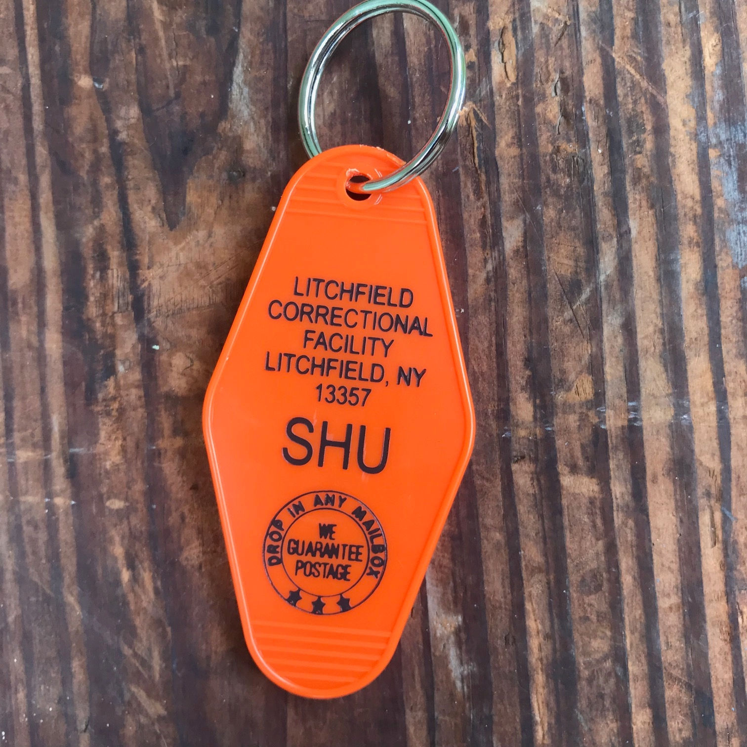 Litchfield Correctional - SHU -  USA Hotel Style Keyring