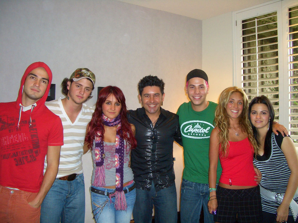 Con RBD en Los Angeles, 2006