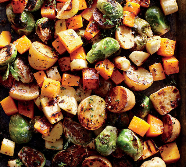 Arranged Food and Objects