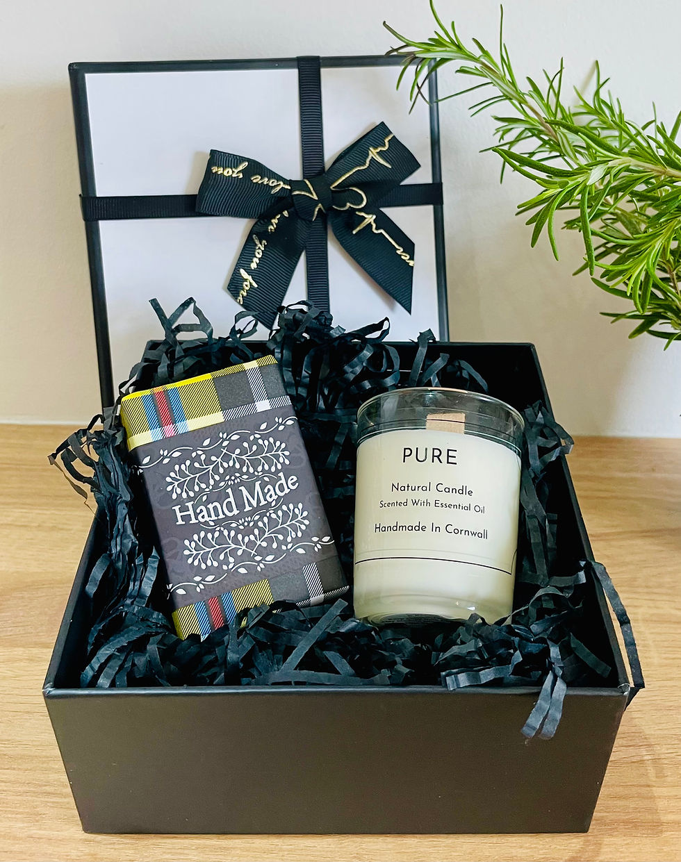 Handmade Candle and Soap Gift Boxed