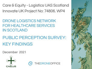 Project CAELUS: General Public Perception Survey on a drone-enabled healthcare logistics network.