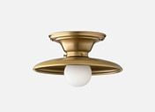 Elegant lamp shade with rustic fabric design, evoking Hill Country aesthetics.