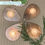 Thumbnail: Set of 5 - Handmade Wooden Tea light Holders - Drop Shape - tea light stand - we