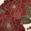 Thumbnail: Christmas handmade table runner, floral beaded Poinsettia runner, 13x36inch