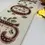 Thumbnail: Christmas Joy Special beaded runner, 13x36 inch