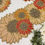 Thumbnail: Handmade bead table runner, flower beaded runner 13x36inch