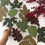 Thumbnail: Handmade table runner, maple leaf bead runner, 13x36inch, multicolour