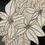 Thumbnail: Christmas handmade beaded table runner, white floral Poinsettia, 13x36inch