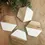 Thumbnail: Marble and wood half-half, hexagonal, coaster set of 4, 4.5x4.5 inch, Set of 4