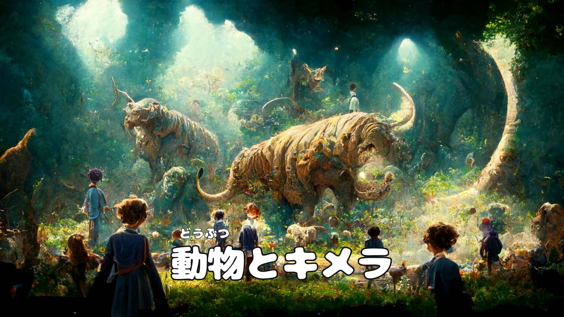 動物の目に映る世界、絶滅の理由、進化のしくみなどをクイズやゲームで探究します。キメラ生成など最先端研究にも触れながら、生命倫理まで考えるテーマです。
