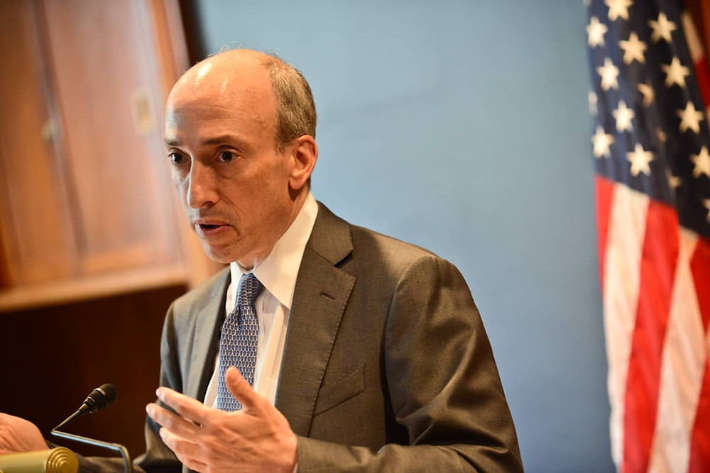 〖美國證券交易委員會 (SEC)主席 Gary Gensler 提倡將加密貨幣視為證券,並授權 SEC 監管〗
