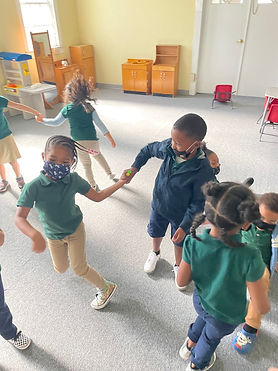 students dancing Ecole Saint Landry Sunset Louisiana parish french immersion school