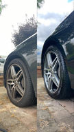 Mercedes wheel detailing before and after. full valet contains a deep clean of both your car's interior and exterior.