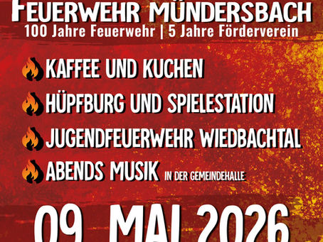 Feuerwehr Jubiläum Mündersbach