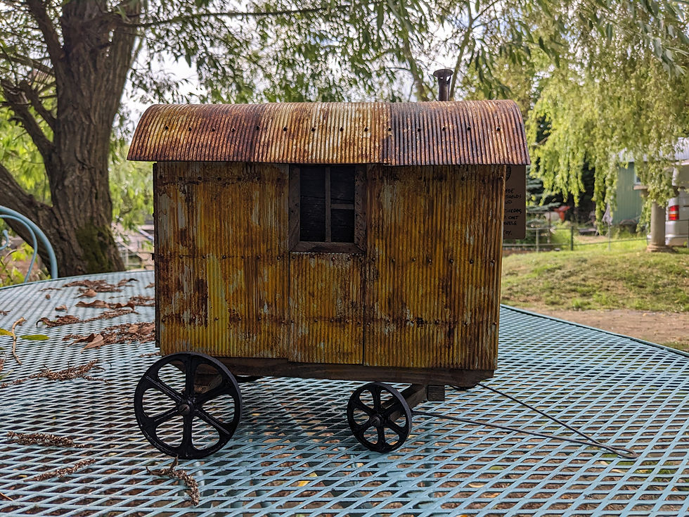 Thumbnail: Miniature Shepherd's Hut Model - 'Rusty' No.4