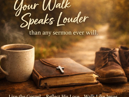 Let Your Life Preach