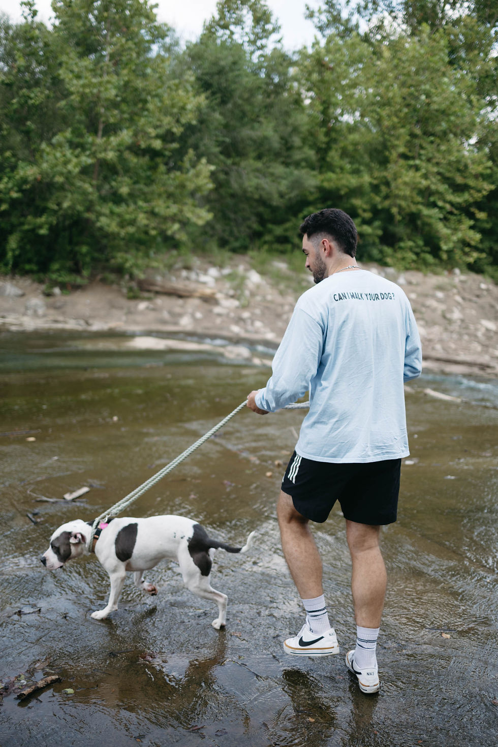 One of our team members, Ryan, on an Adventure Walk!