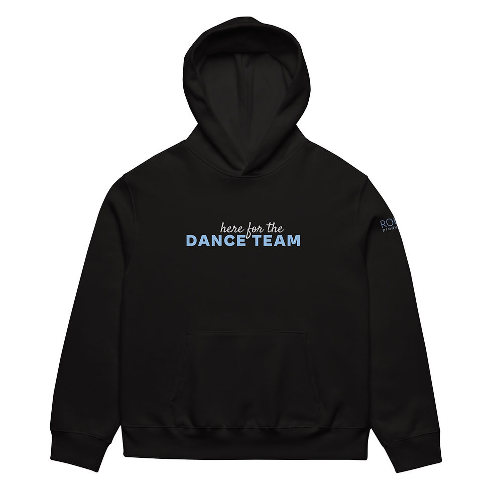 Thumbnail: Here for the Dance Team Oversized heavyweight hoodie