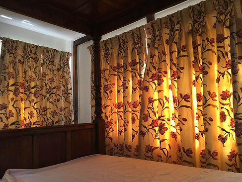 embroidered silk curtains Studio Lora Ta