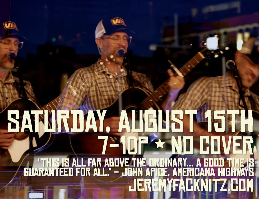 LIVE MUSIC with Jeremy Facknitz