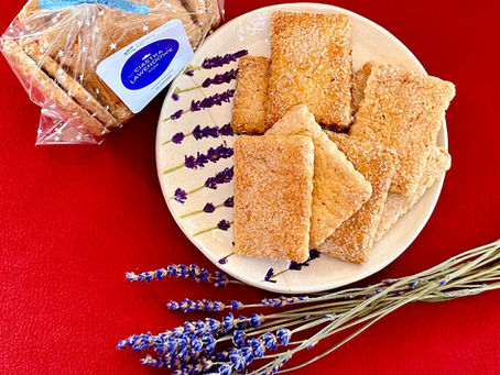 Ciasteczka z lawendą