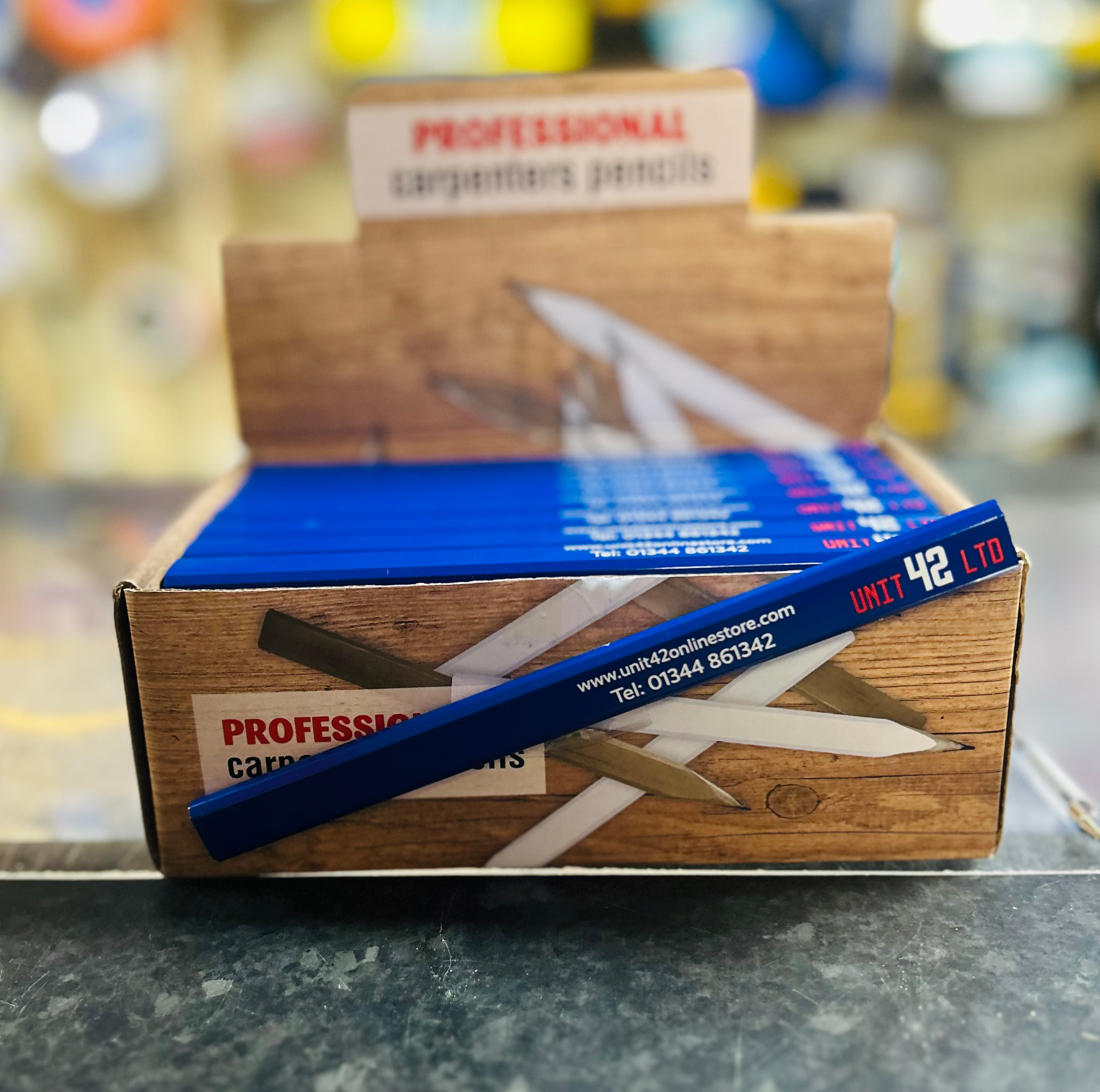Unit 42 Limited Branded Carpenters pencils