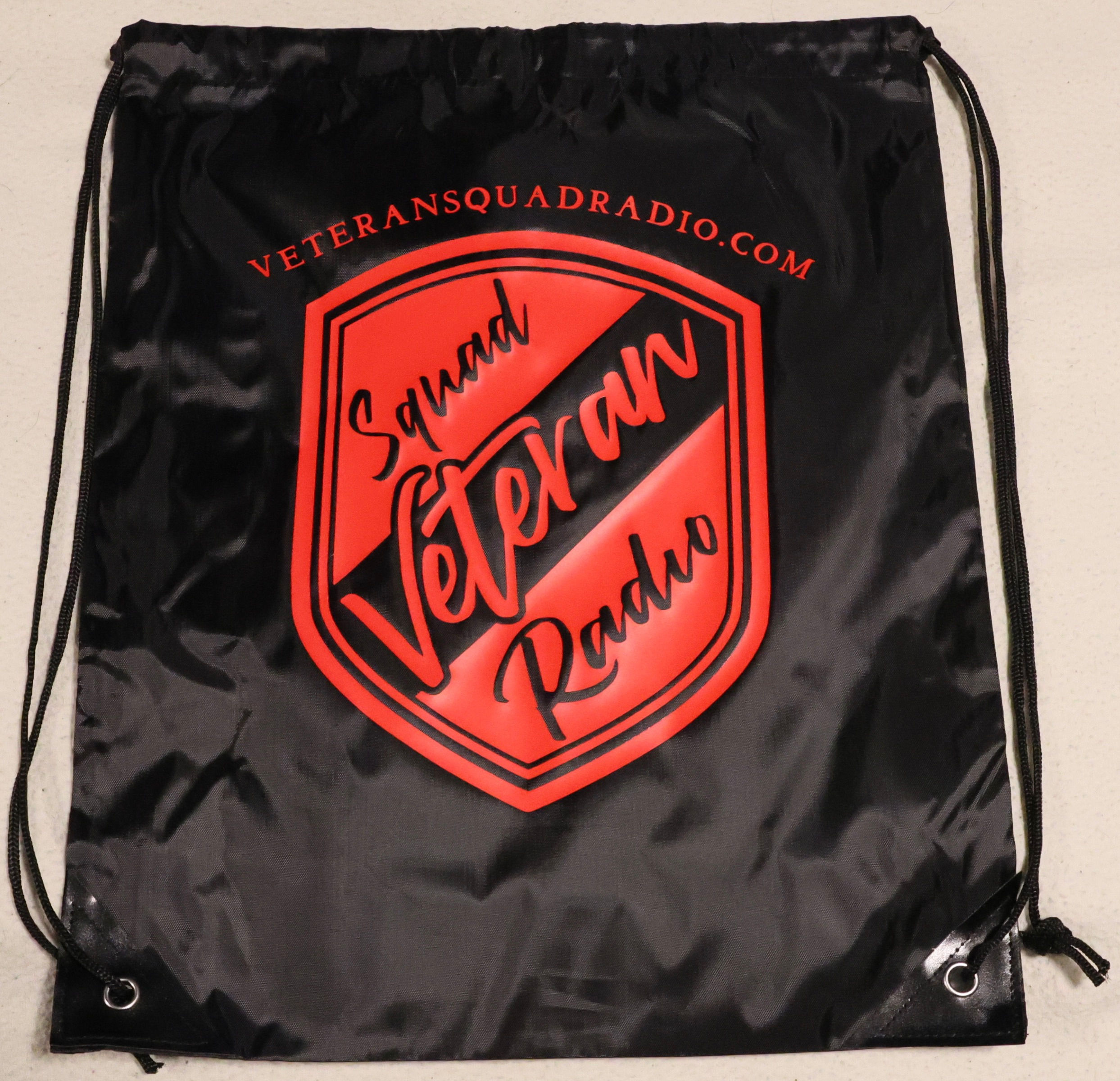 Black VSR DrawString Bag