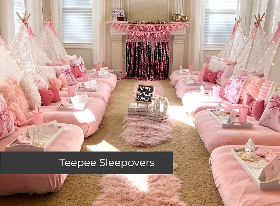 Teepee Sleepovers