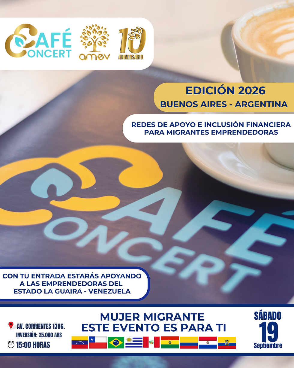 Café Concert Edición 2026 X Aniversario AMEV