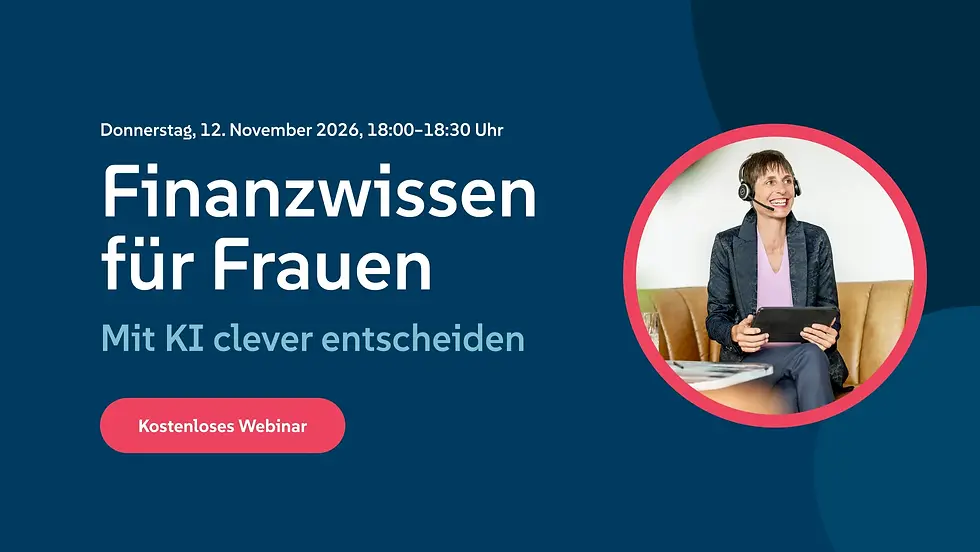 Finanzwissen für Frauen: Mit KI clever entscheiden