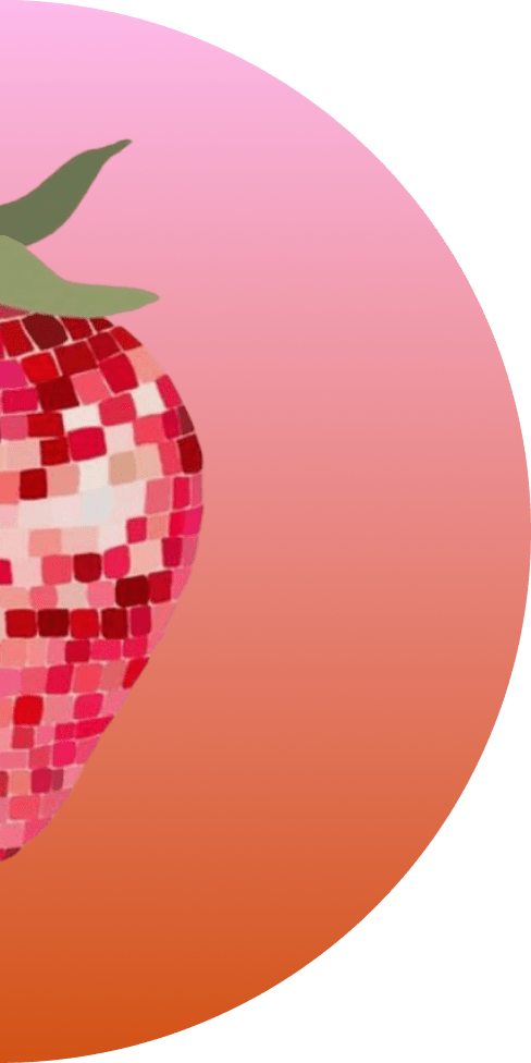 Vitalität Erdbeere linke Hälfte