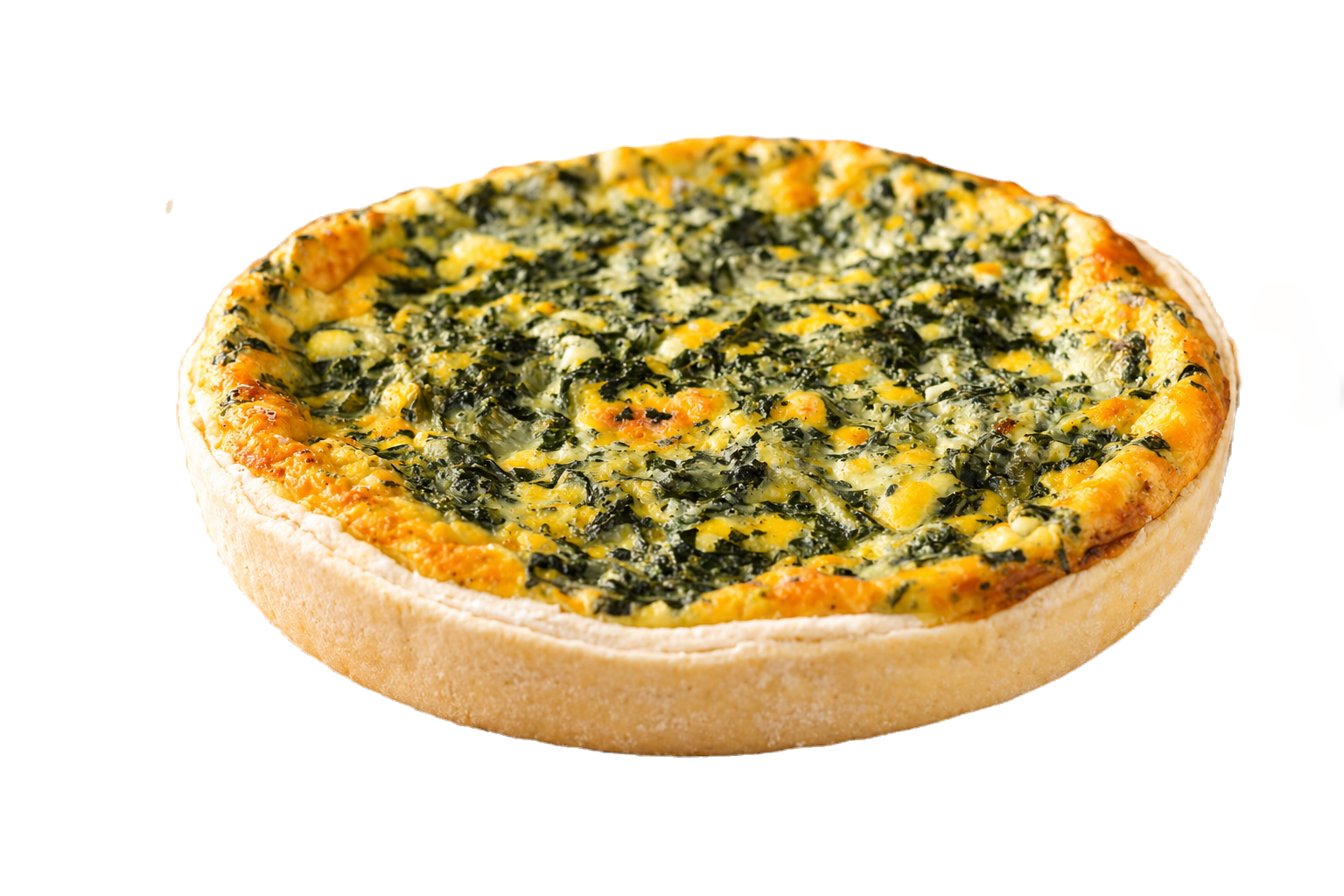 4 Large Spinach & Feta Quiches