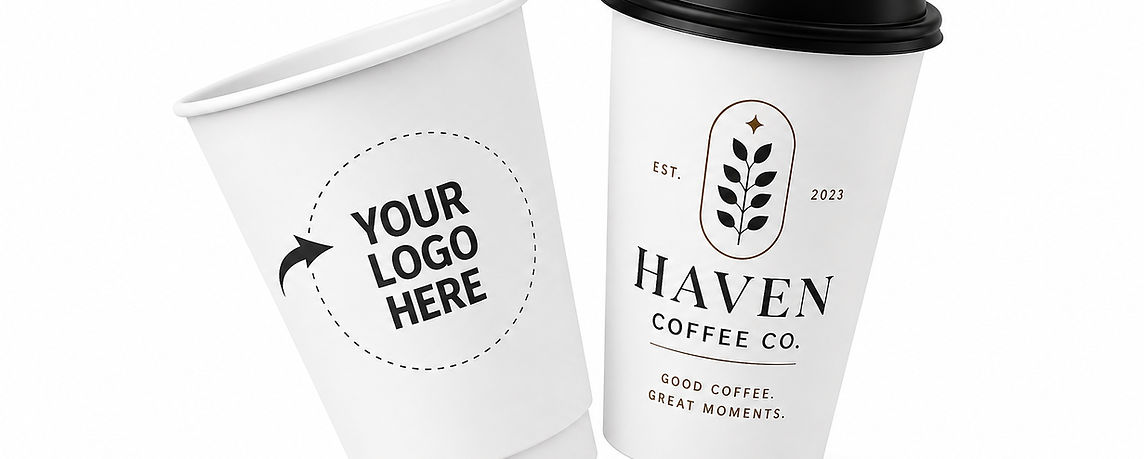 Custom Branded Takeaway Cups