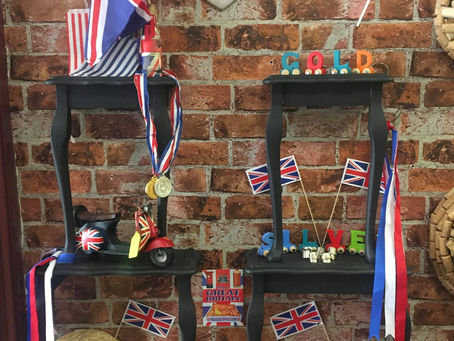 A Nod To The Red, White & Blue Bringing Home The Gold, Silver & Bronze