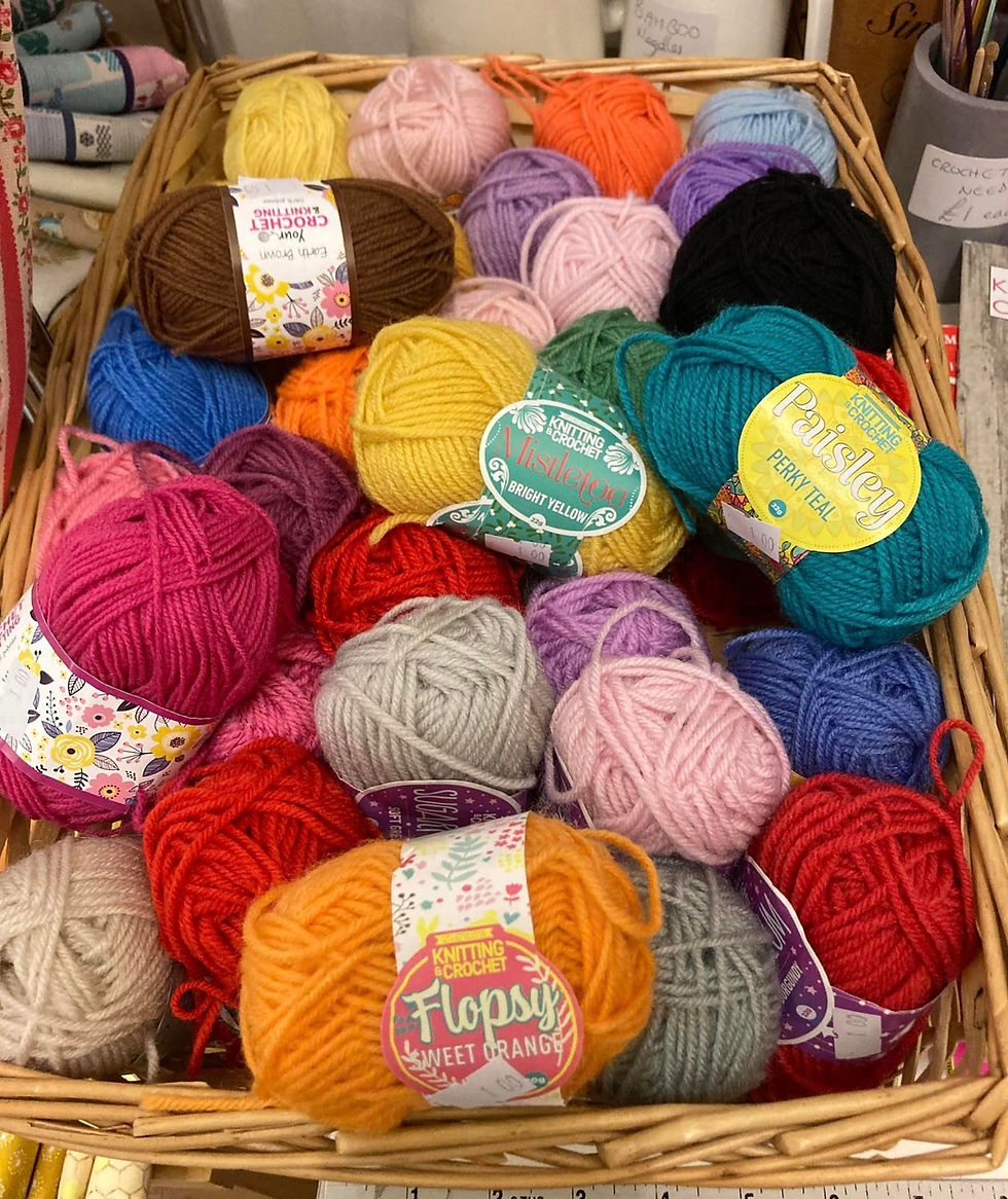 Sewing Shop - Mixed Small Balls of Wool