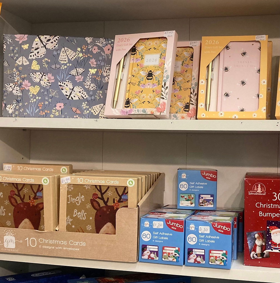 Book Shop - Christmas Cards & Diaries
