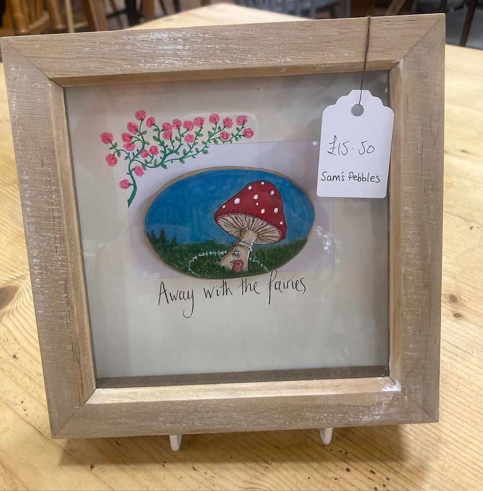 Sams Pebbles - Pebble Art - Away with the Fairies